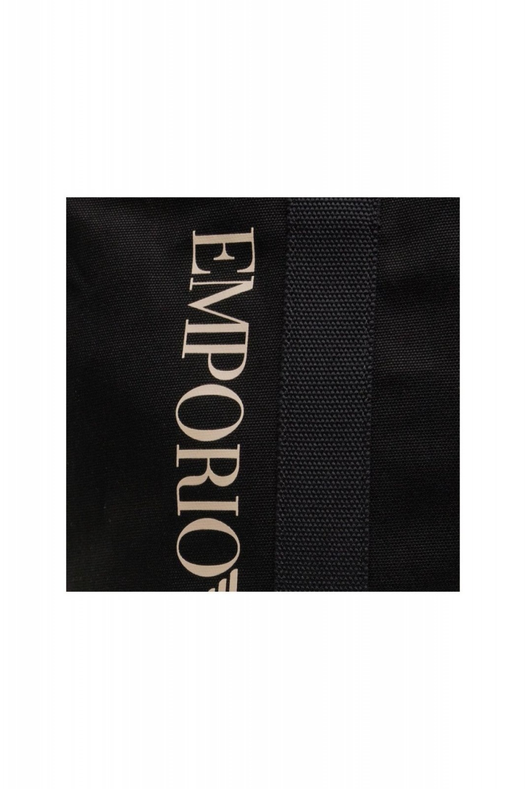 Cabas en toile avec logo Emporio armani 00020 NERO 231795 CC918