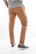 Pantalon chino coton stretch Just Emporio CAMEL TENALI-S24