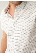 Chemise coton imprimé Deeluxe WHITE PAGOS