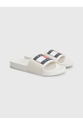 Mules PVC logo Tommy Jeans TCR Ecru EM0EM01191