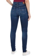 Jean skinny coton stretch Tommy Jeans 1BK Denim Dark DW0DW19254