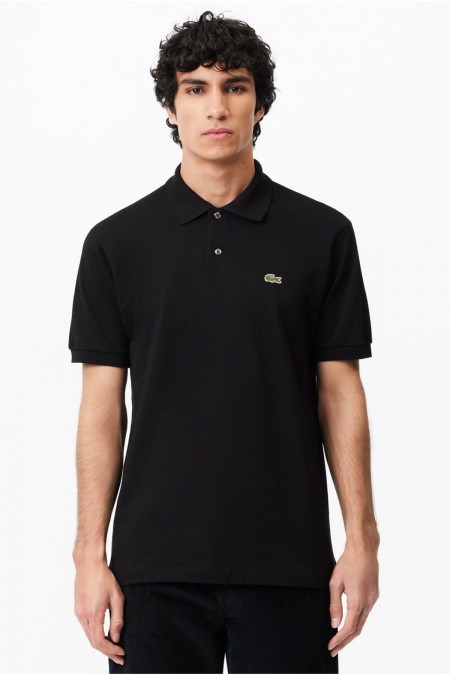 Polo MC 100% coton piqué Lacoste 031 BLACK  L.12.12