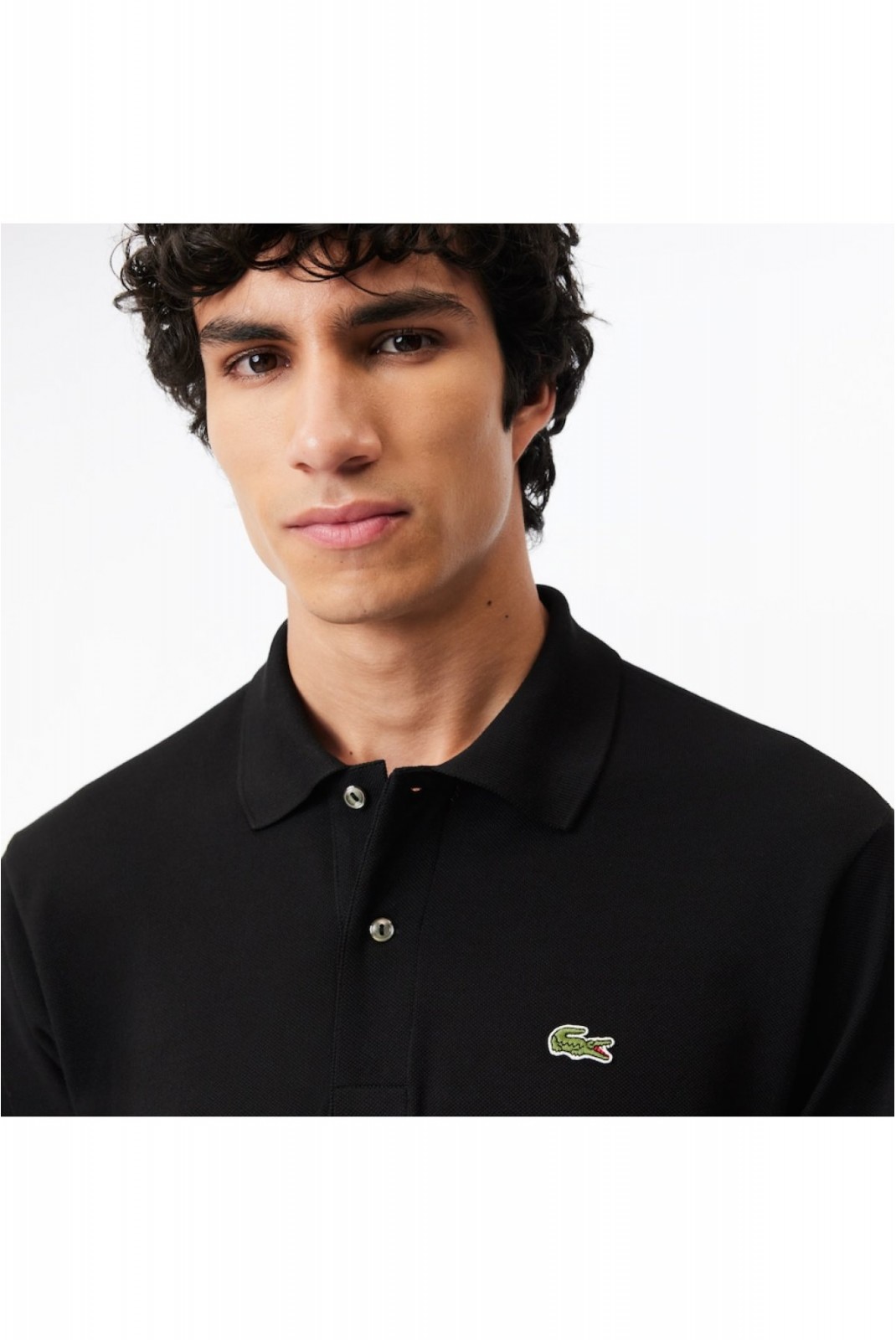 Polo MC 100% coton piqué Lacoste 031 BLACK  L.12.12