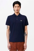 Polo MC 100% coton piqué Lacoste 166 NAVY BLUE L.12.12