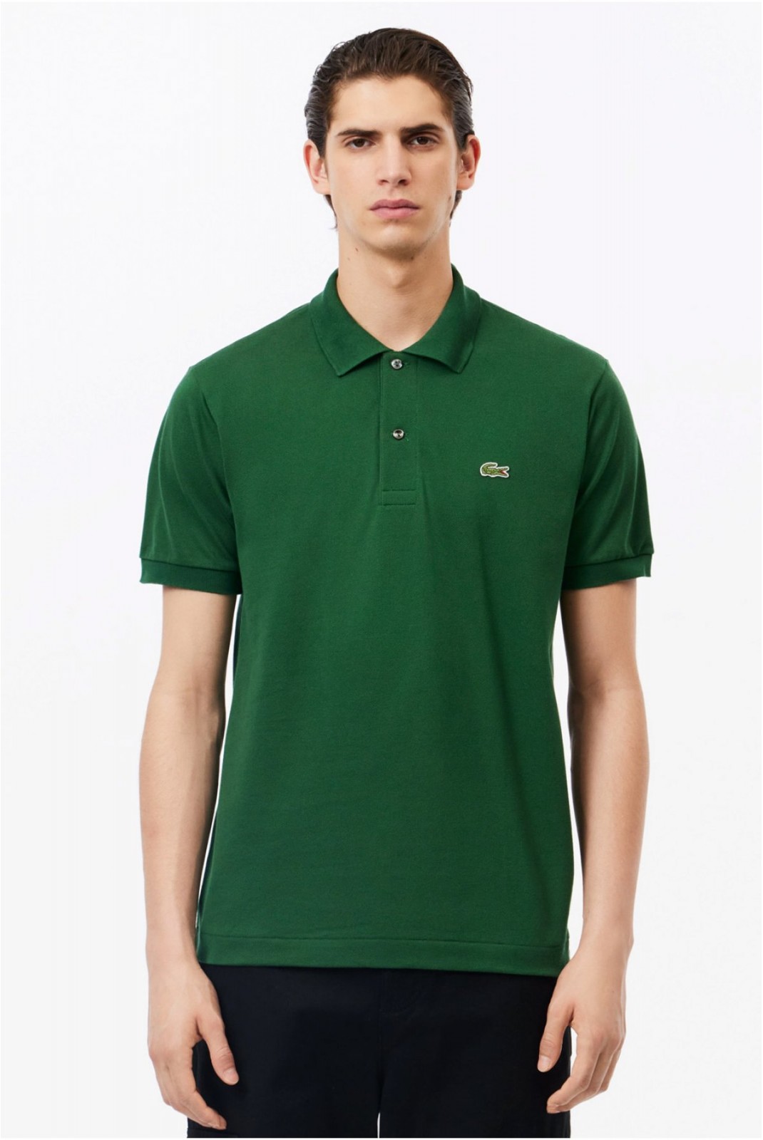 Polo MC 100% coton piqué Lacoste 132 GREEN  L.12.12