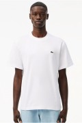 TShirt basique 100%coton Lacoste 001 WHITE  TH7318