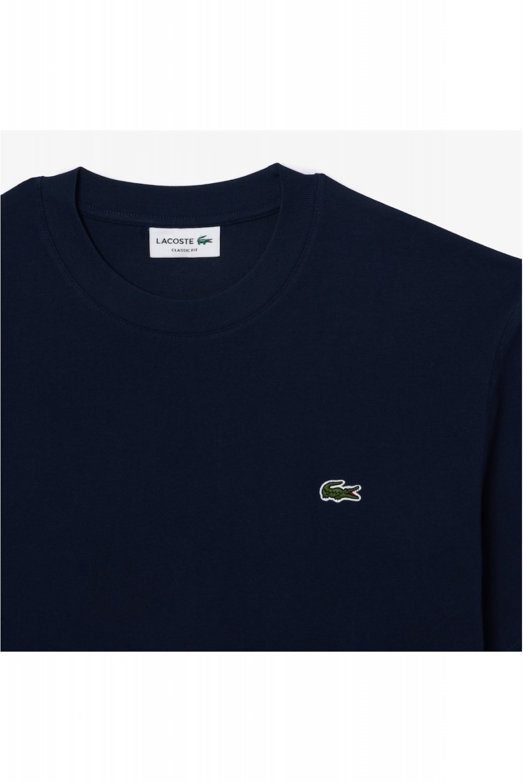 TShirt basique 100%coton Lacoste 166 CLA NAVY  TH7318