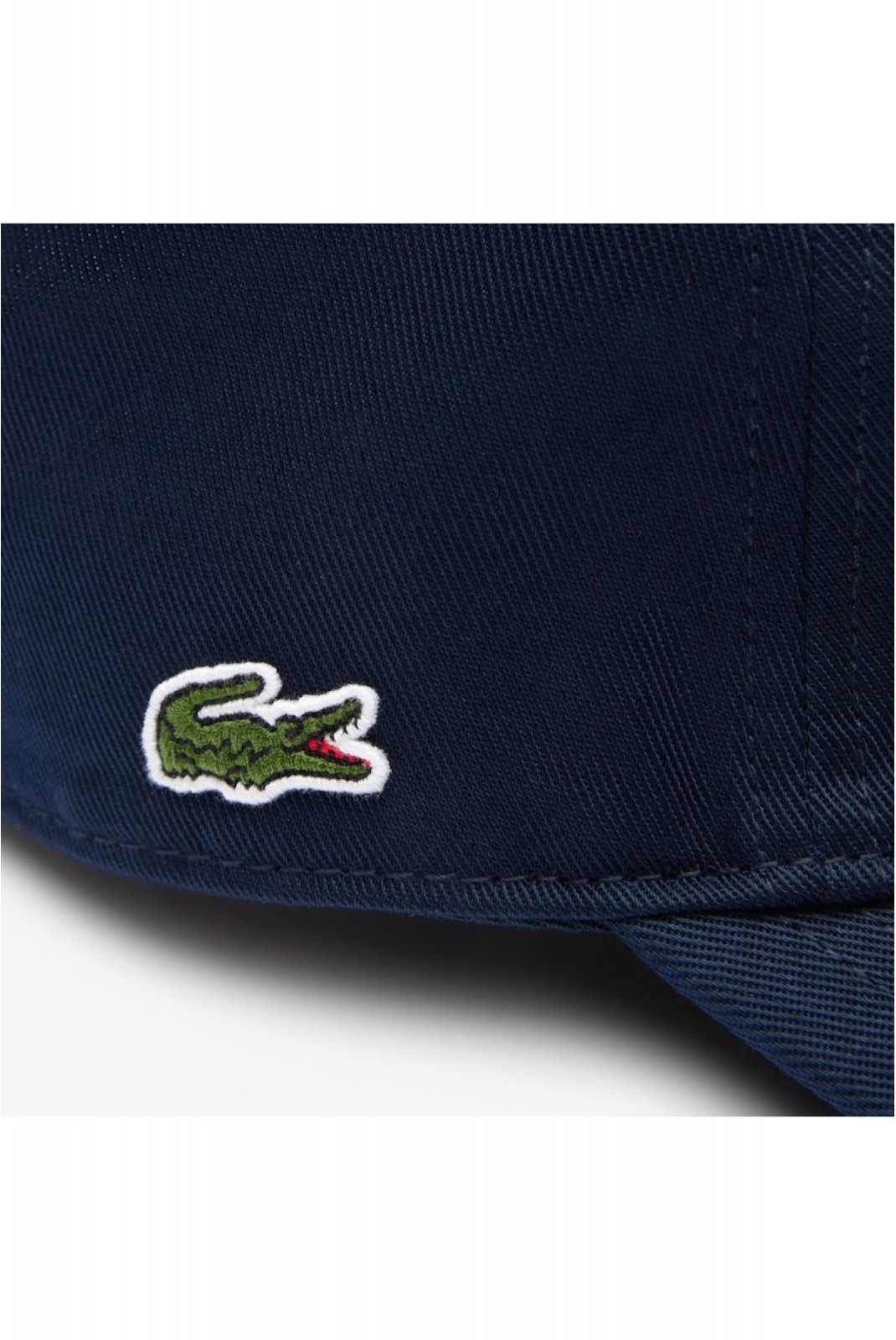 Casquette unisexe 100% coton Lacoste 166 NAVY BLUE RK0440