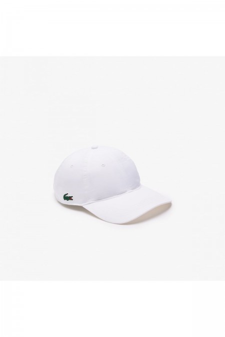 Casquette unisexe sport légère Lacoste 001 WHITE  RK2662