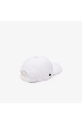 Casquette unisexe sport légère Lacoste 001 WHITE  RK2662