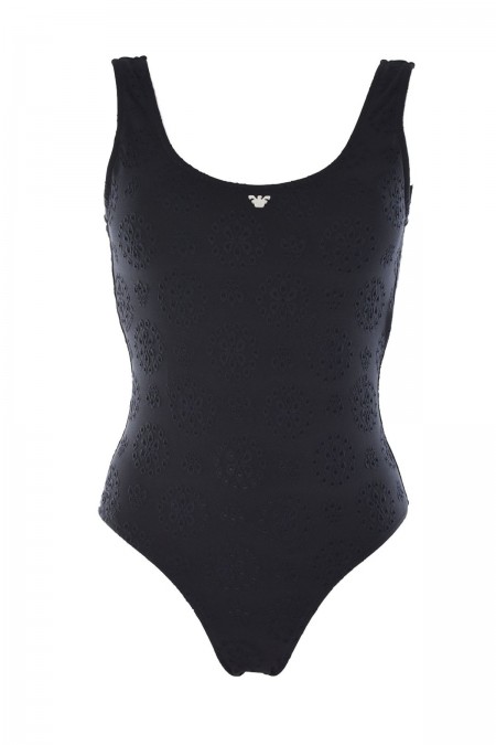 Maillot 1 pièce broderie anglaise Emporio armani 00020 NERO 262610 4R323