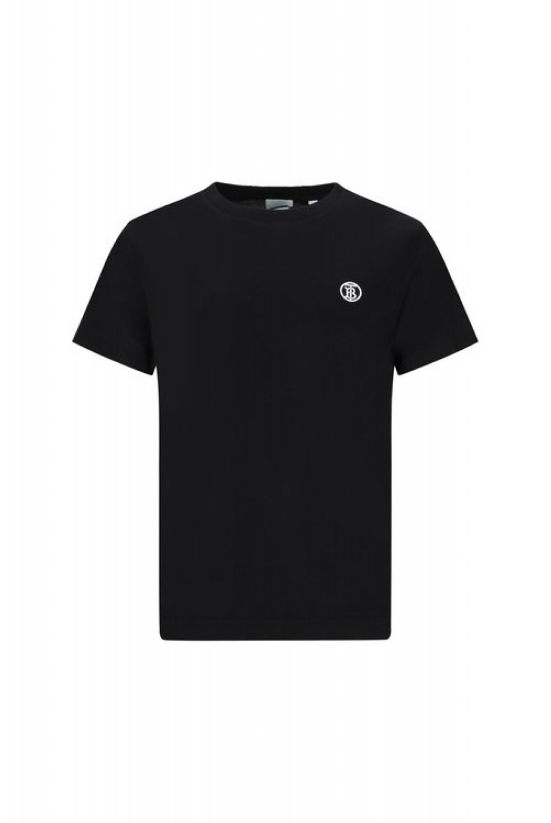 TShirt coton logo brodé Burberry 1002 BLACK  8052965