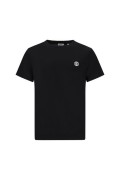 TShirt coton logo brodé Burberry 1002 BLACK  8052965