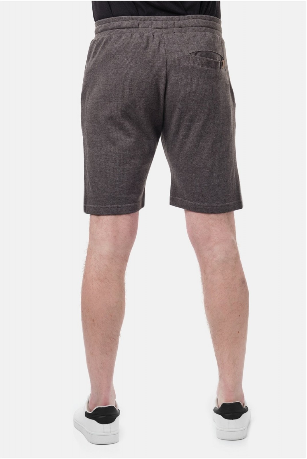 Short uni coton piqué Hopenlife ANTHRACITE FOXEL