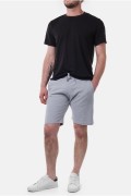 Short uni coton piqué Hopenlife GRIS FOXEL