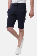 Short cargo maille piquée Hopenlife NAVY CARGEL