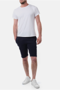 Short cargo maille piquée Hopenlife NAVY CARGEL