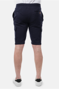 Short cargo maille piquée Hopenlife NAVY CARGEL