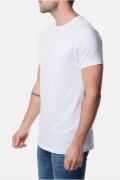 TShirt col rond coton stretch Hopenlife BLANC SUNA