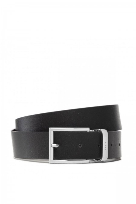 Ceinture en cuir véritable Guess jeans BLACK BM7544 LEA35