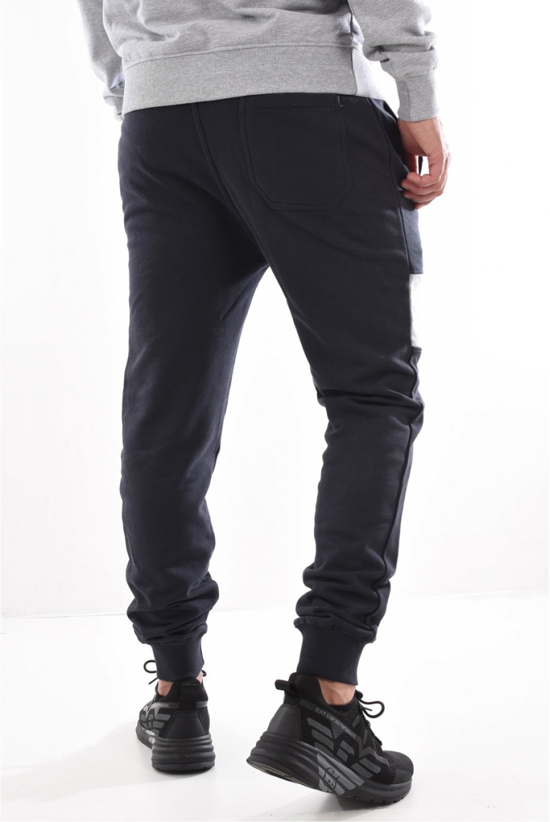 Pantalon de jogging bicolore Montaione Cerruti 1881 Bleu MONTAIONE JOGG