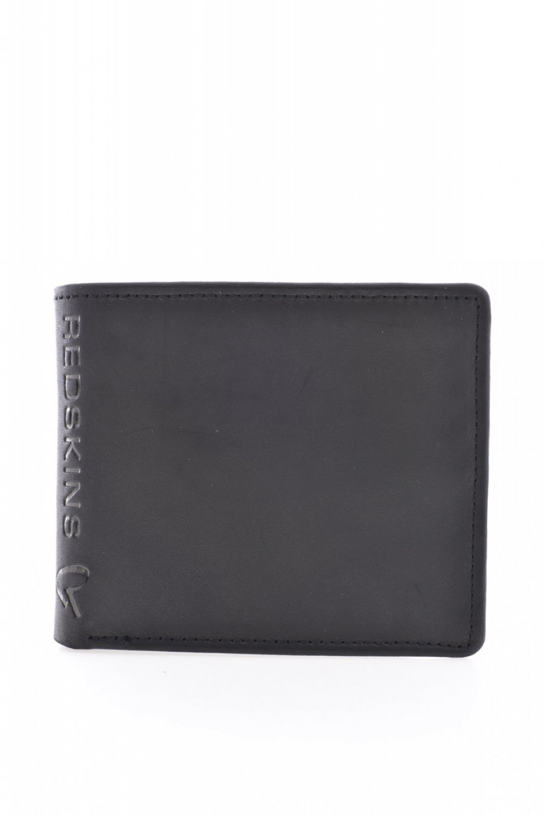 Porte monnaie en cuir Maddox Redskins NOIR MADDOX