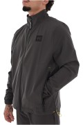 Veste zippée stretch Helvetica DARK GREY 05DARWIN