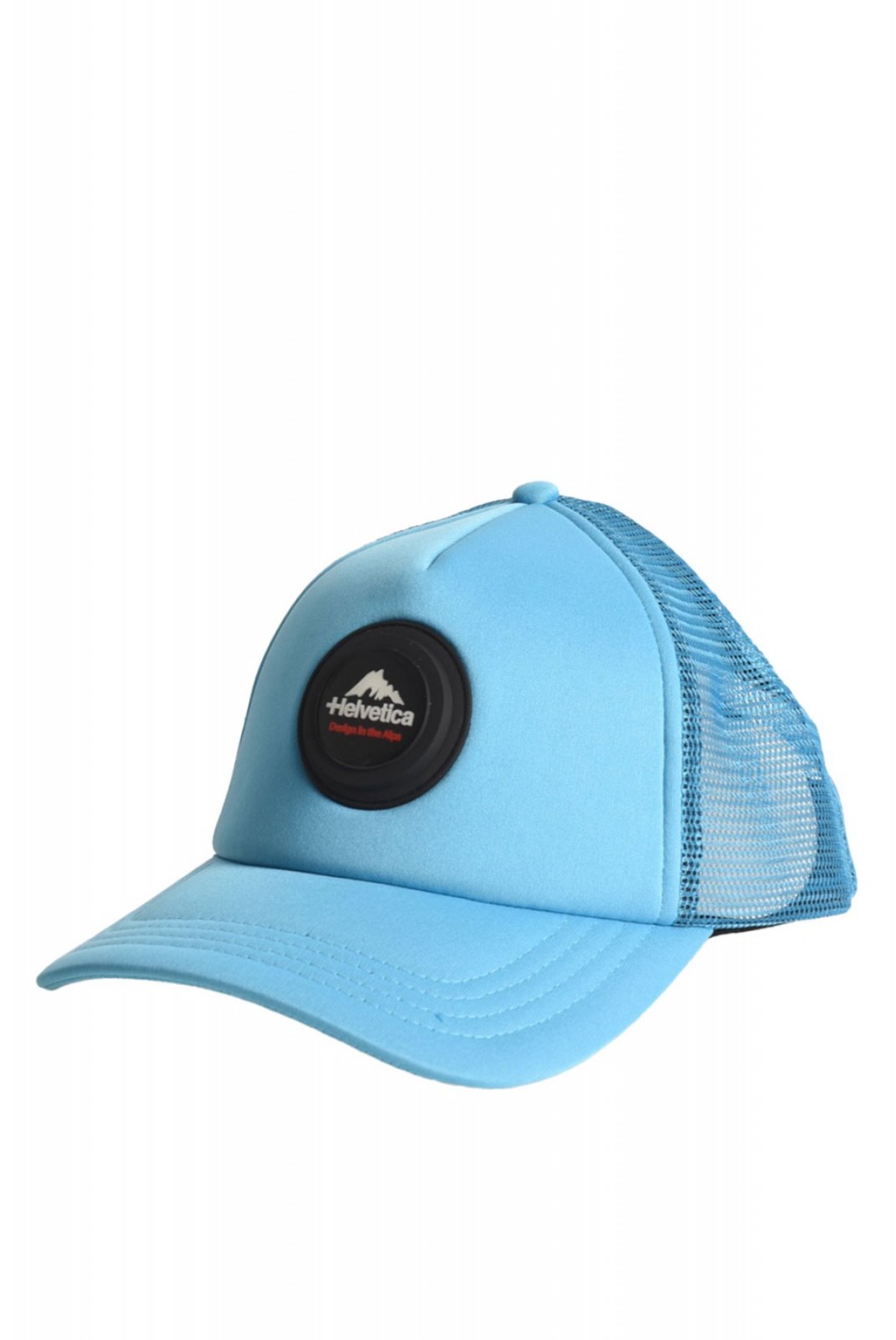 Casquette couronnne aérée Helvetica BLUE AARON