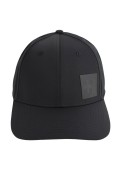 Casquette baseball logo patché Helvetica BLACK HITCH