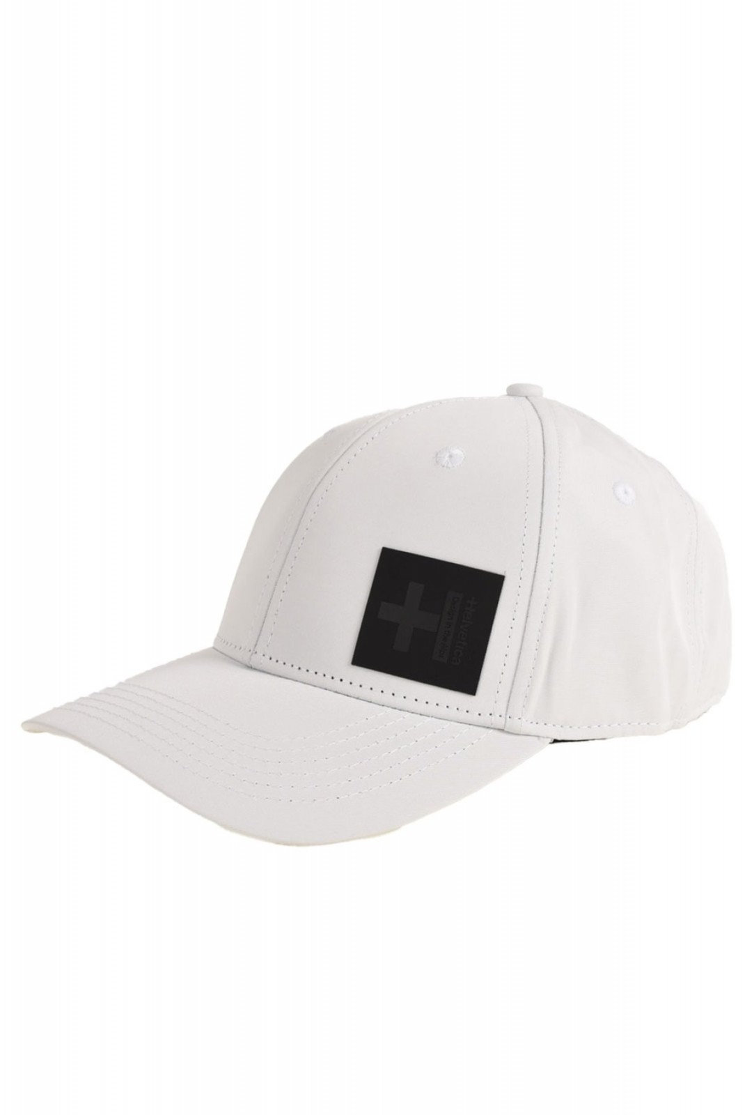 Casquette baseball logo patché Helvetica WHITE HITCH