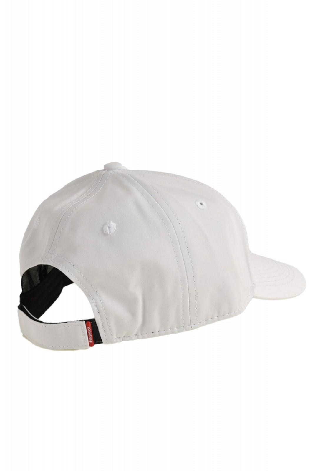 Casquette baseball logo patché Helvetica WHITE HITCH