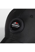 Casquette macaron cousu Helvetica BLACK TRANSFER