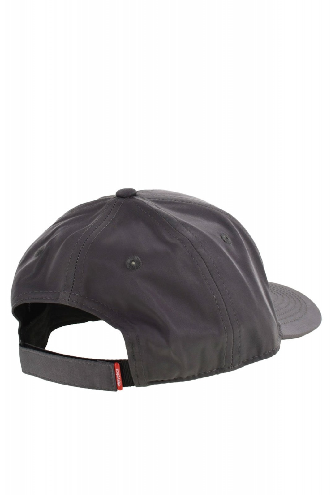 Casquette macaron cousu Helvetica DARK GREY TRANSFER