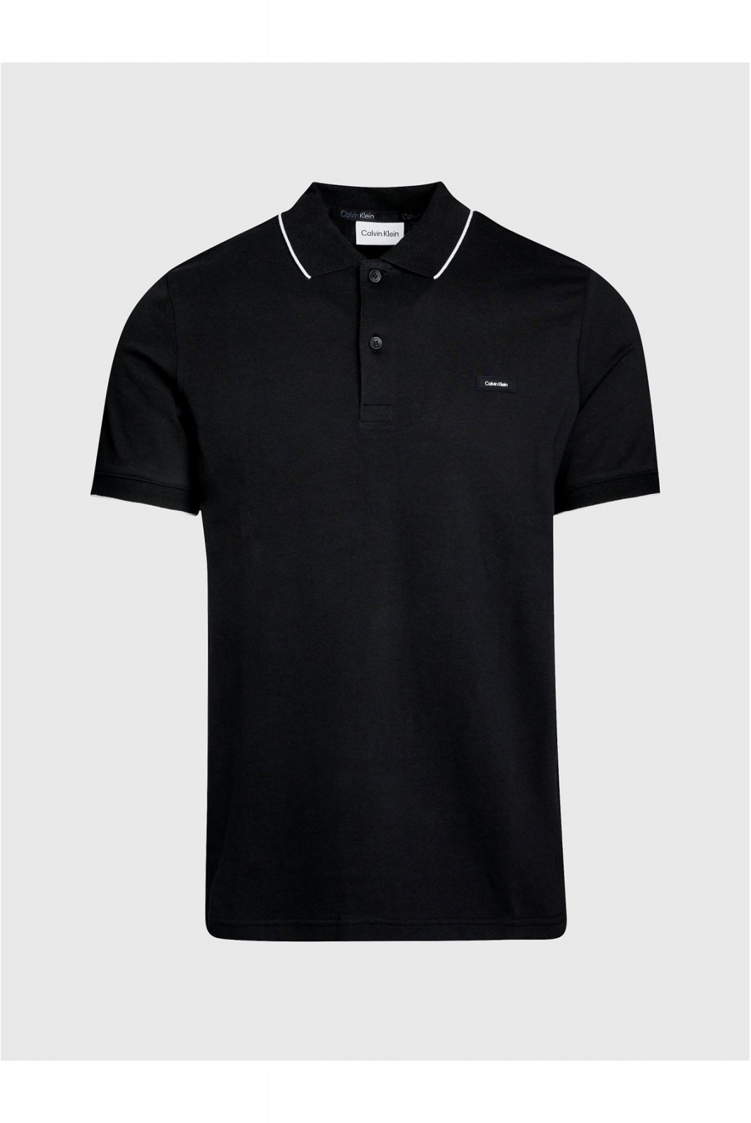 Polo stretch coton piqué Calvin klein BEH Ck Black K10K112751