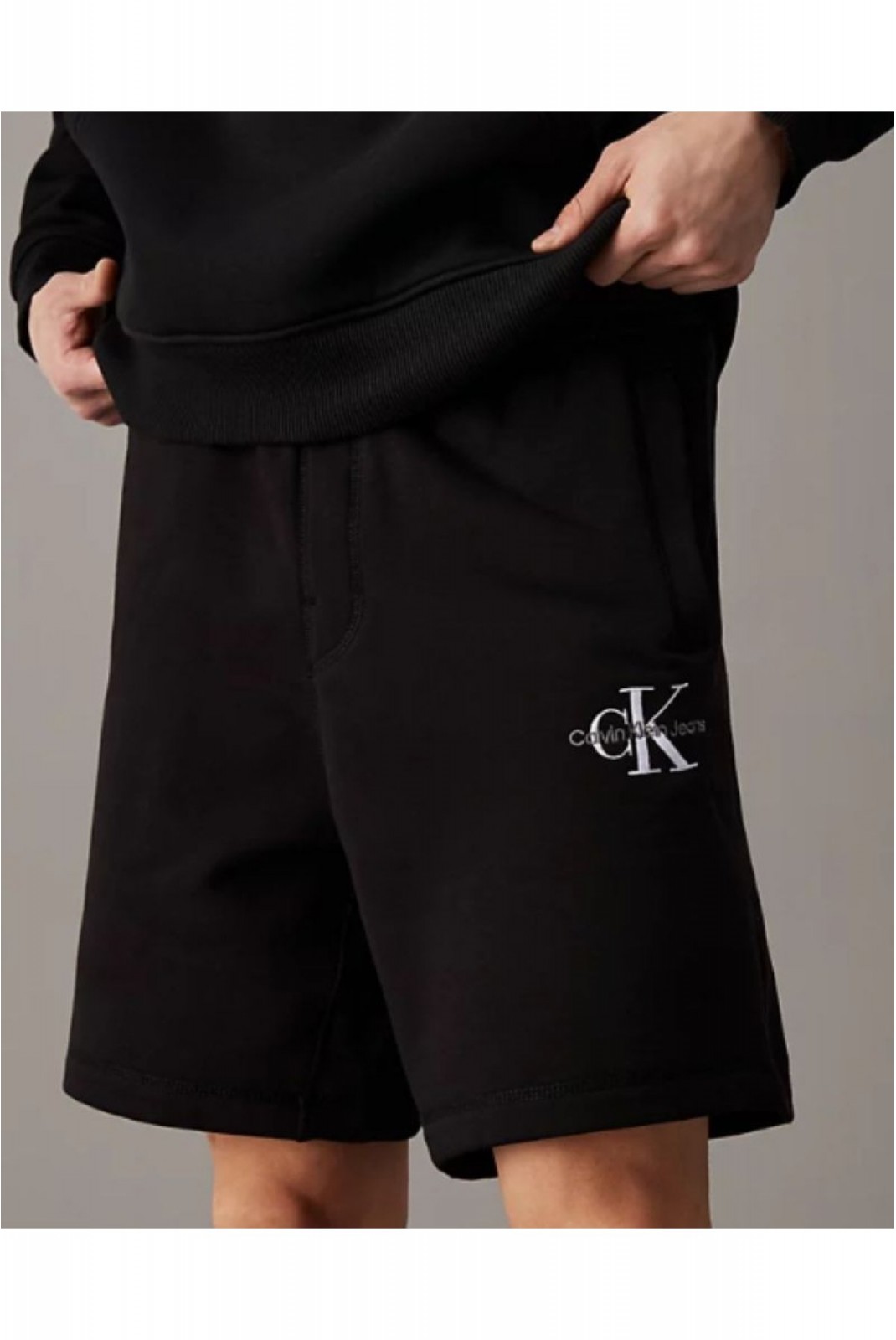 Short uni coton  Calvin klein BEH Ck Black J30J325666