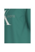 TShirt slim fit print logo Calvin klein L5Y Bahama Green J30J320806