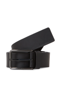 Ceinture en cuir véritable Calvin klein BAX Ck Black K50K510637