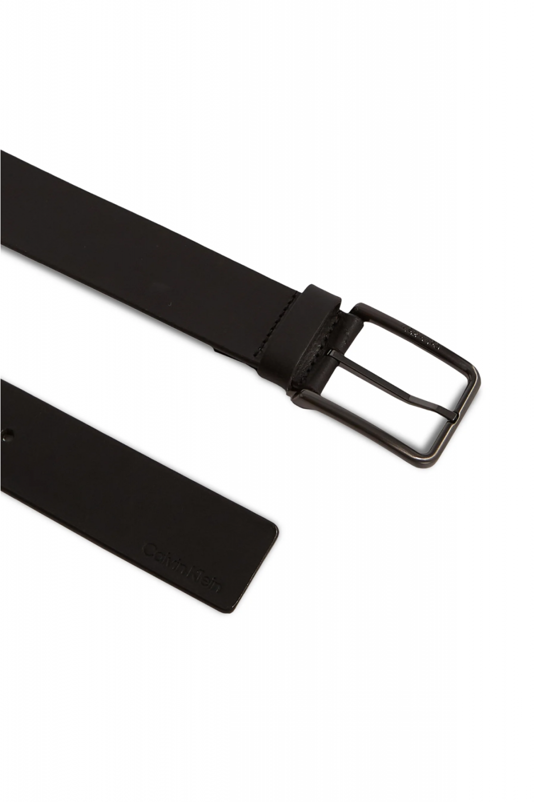 Ceinture en cuir véritable Calvin klein BAX Ck Black K50K510637