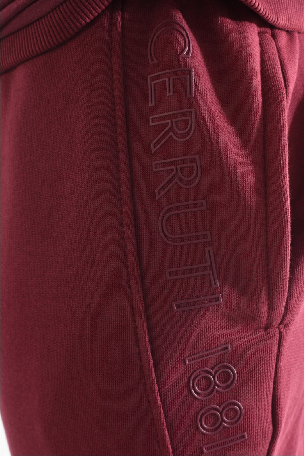 Jogging 100% coton logo relief Cerruti 1881 BORDEAUX BRACCIANO