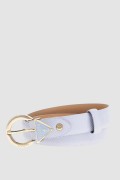 Ceinture cuir PU Noelle Guess jeans WHITE BW9071 P4125