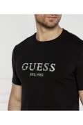 TShirt coton stretch  Guess jeans JBLK Jet Black A996 M4YI38 J1314