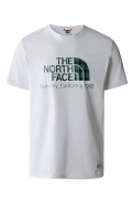 TShirt coton logo The North Face WHITE  NF0A55GEI9P1