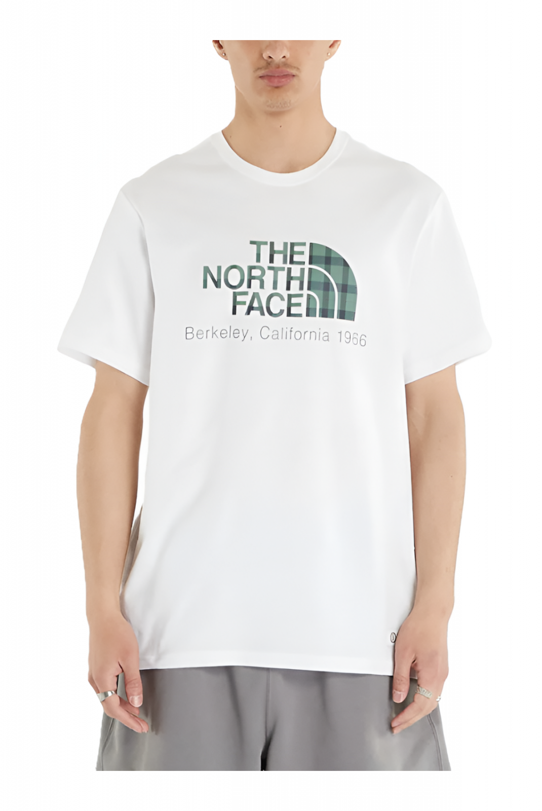 TShirt coton logo The North Face WHITE NF0A55GEI9P1