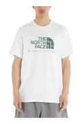 TShirt coton logo The North Face WHITE  NF0A55GEI9P1