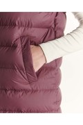 Doudoune longue sans manches Lola Just over the top 461 AUBERGINE LOLA