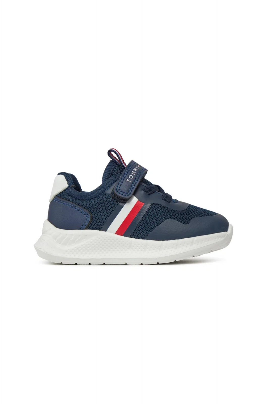 Baskets basses running Tommy Hilfiger X007 Blue/White T1B933383