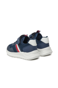 Baskets basses running Tommy Hilfiger X007 Blue/White T1B933383