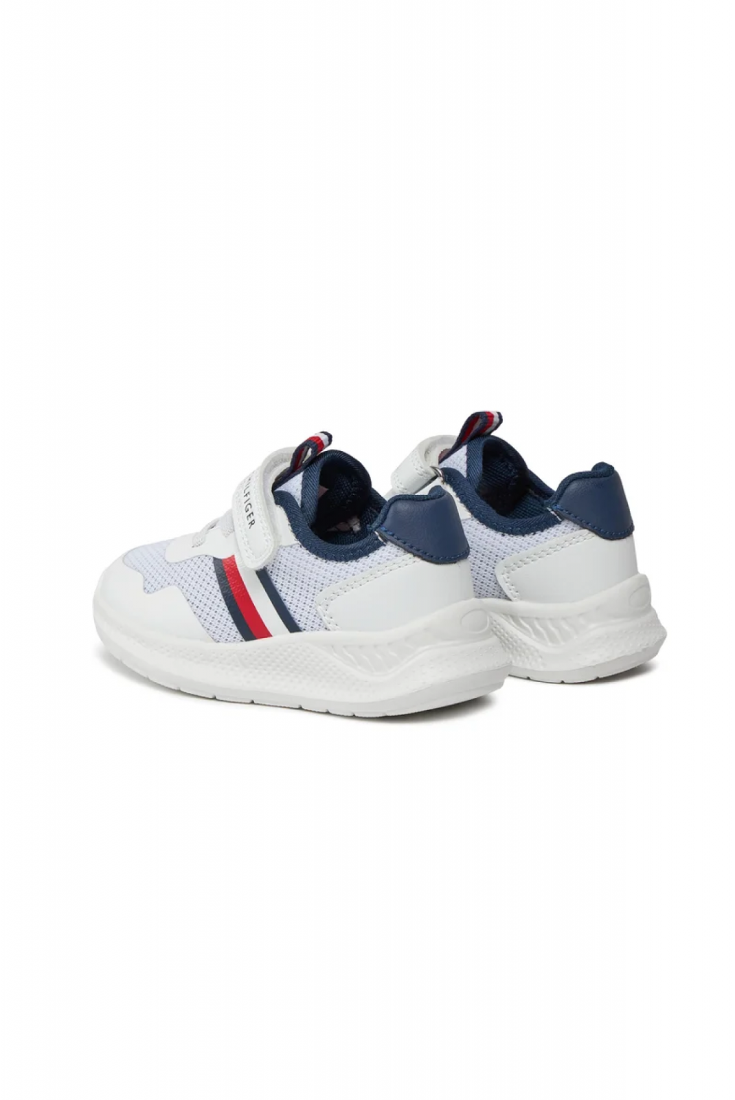 Baskets basses running Tommy Hilfiger X336 White/Blue T1B933383