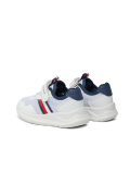 Baskets basses running Tommy Hilfiger X336 White/Blue T1B933383