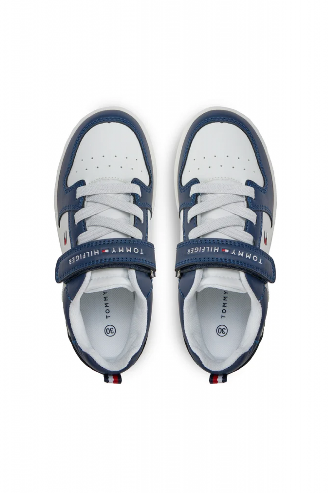 Sneakers bicolore Tommy Hilfiger X007 Blue/White T1X933340